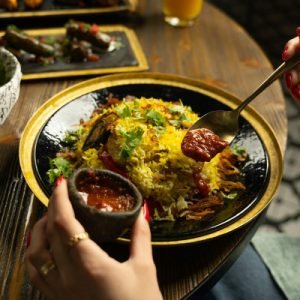 أرز بسمتي بالمكسرات