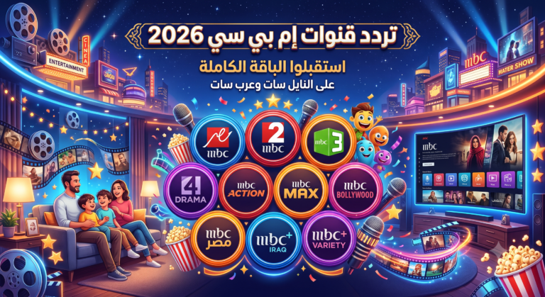 شعار وترددات قنوات مجموعة إم بي سي MBC لعام 2026
