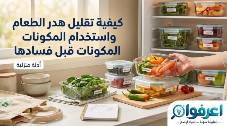 تقليل هدر الطعام