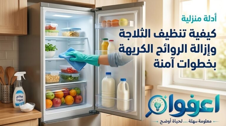 تنظيف الثلاجة
