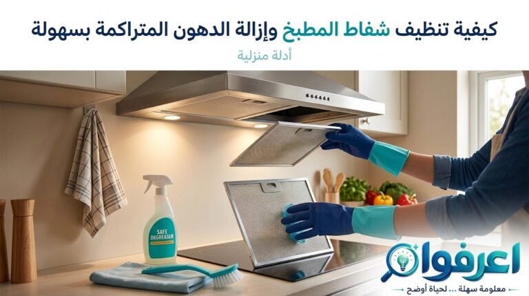 تنظيف شفاط المطبخ
