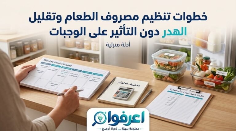 تنظيم مصروف الطعام