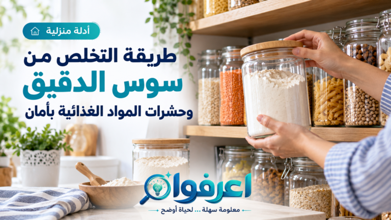 التخلص من سوس الدقيق