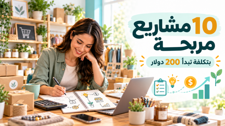 تخطيط لعدة مشاريع صغيرة برأس مال منخفض وميزانية تقديرية نحو 200 دولار